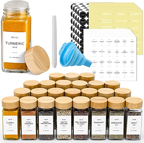 Amazon｜スパイスボトル 調味料入れ 120ml ガラス製保存容器 調味料